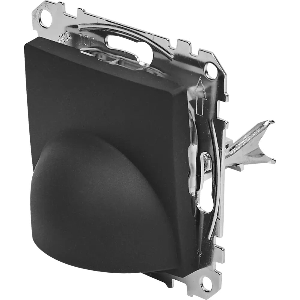 Вывод кабеля встраиваемый Systeme Electric Sedna цвет антрацит STLM-2172753 - Вид №1