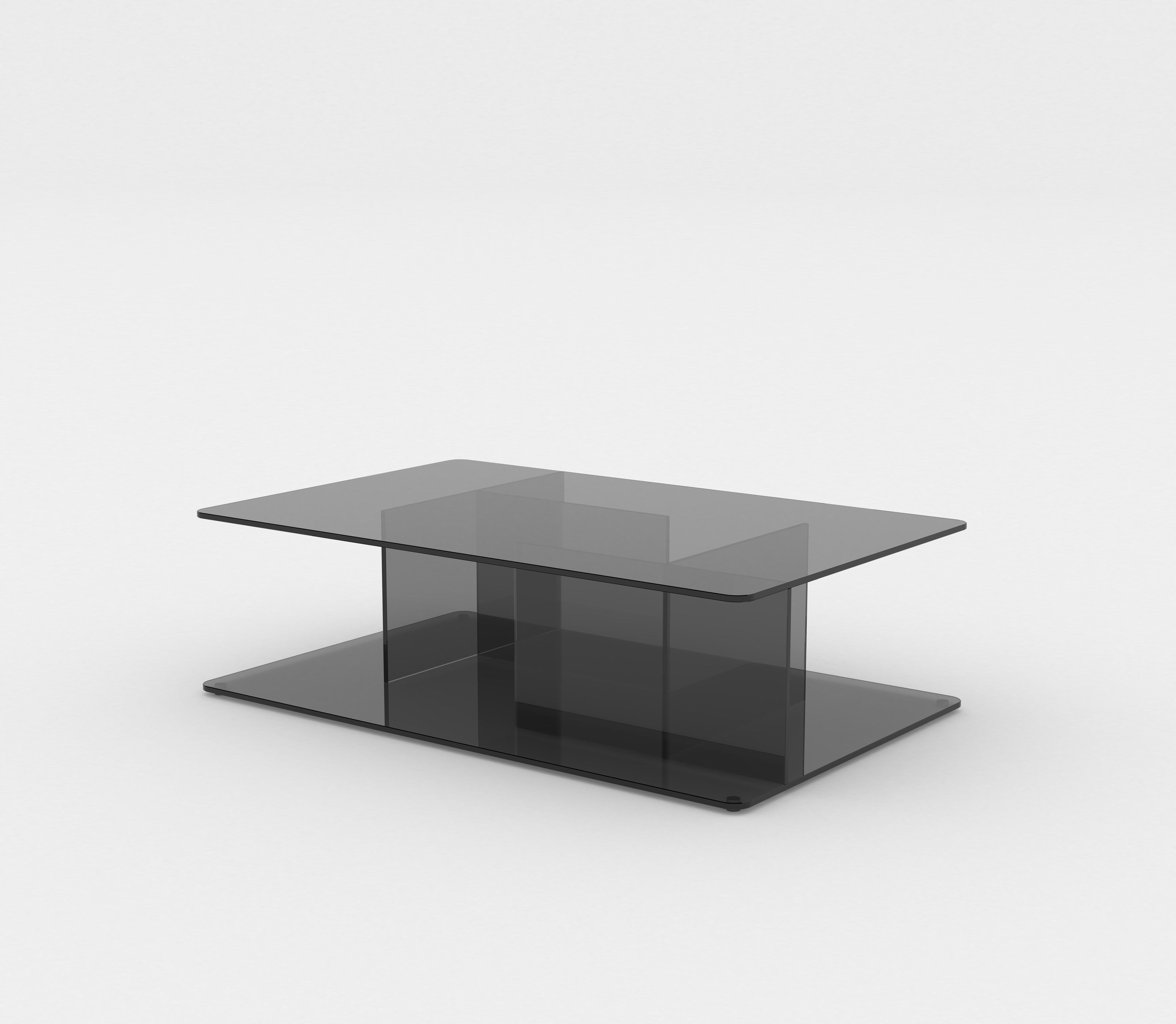 Прямоугольный журнальный столик из закаленного стекла Case LUCENT ARCH-00147658 - Вид №19