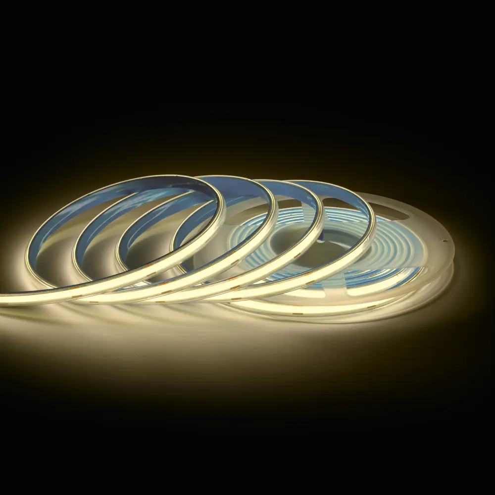 Светодиодная лента APEYRON COB для контурного освещения 5м теплый белый 89437741 STLM-1581230
