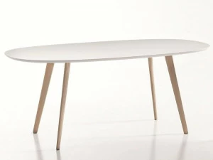 arper Дизайнерский овальный деревянный стол Gher