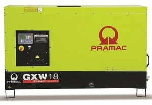 Дизельный генератор Pramac GXW18W в кожухе