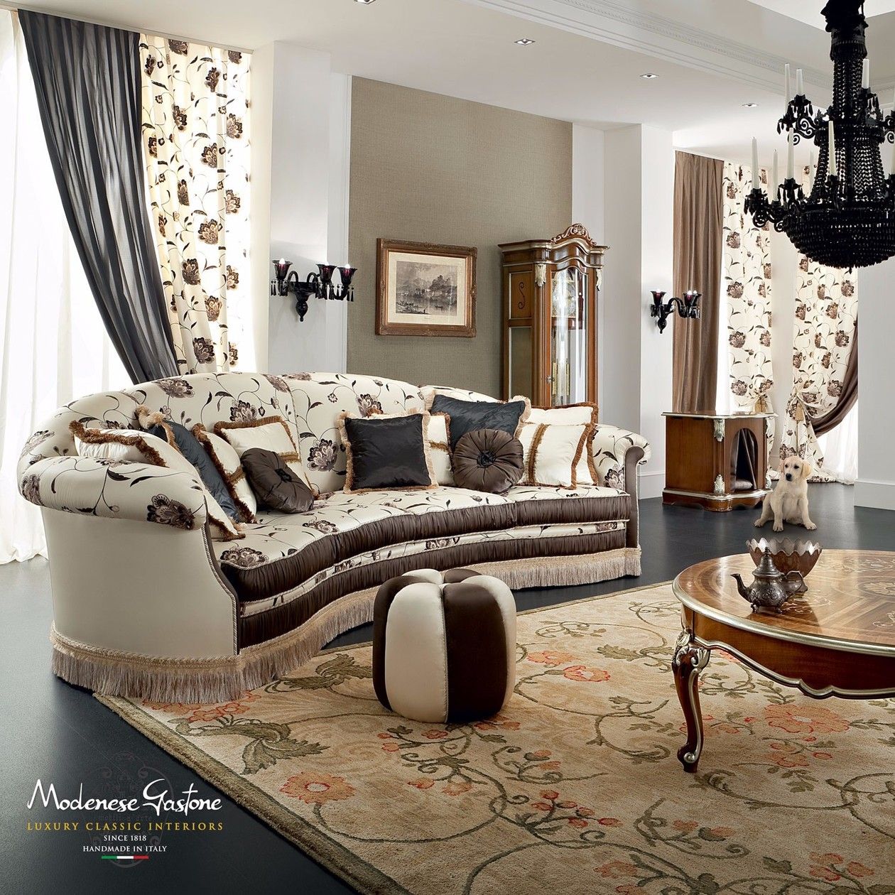 Ткань пуф Modenese Luxury Interiors Bella Vita ARCH-00061161 - Вид №2