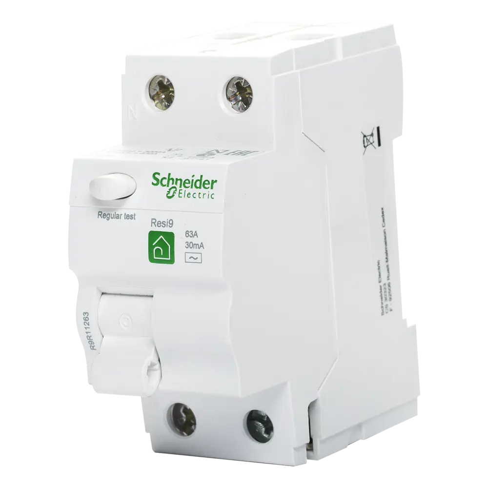 УЗО Schneider Electric Resi9 2P N 63 А 30 мА АC STLM-2013082