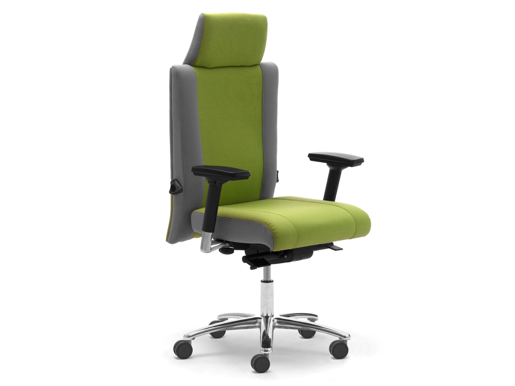 5 спиц подлокотник ткань поворотный операционный стул офис Leyform Non Stop 24H ARCH-00139022 - Вид №4