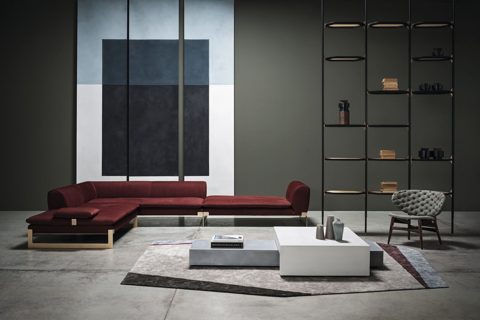 Кожаное кресло capitonné Baxter Dalma ARCH-00112212 - Вид №4