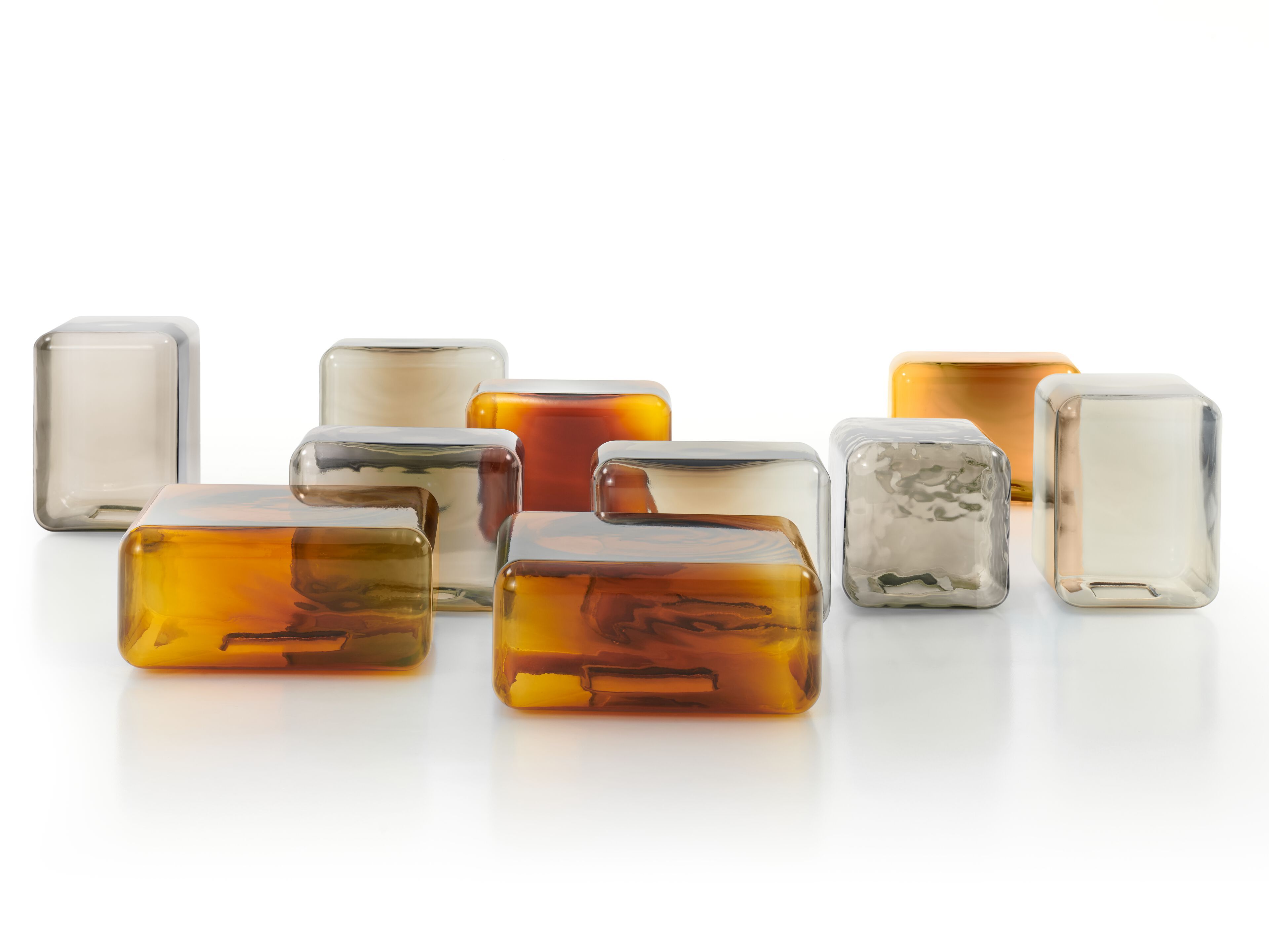 Журнальный столик из дутого стекла ACERBIS LOKUM ARCH-00092497