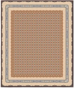Tapis Rouge Прямоугольный коврик ручной работы Archive Tr1203
