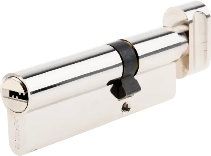 Цилиндровый механизм APECS Pro LM-90 с защитой от взлома, ключ-вертушка 84168059