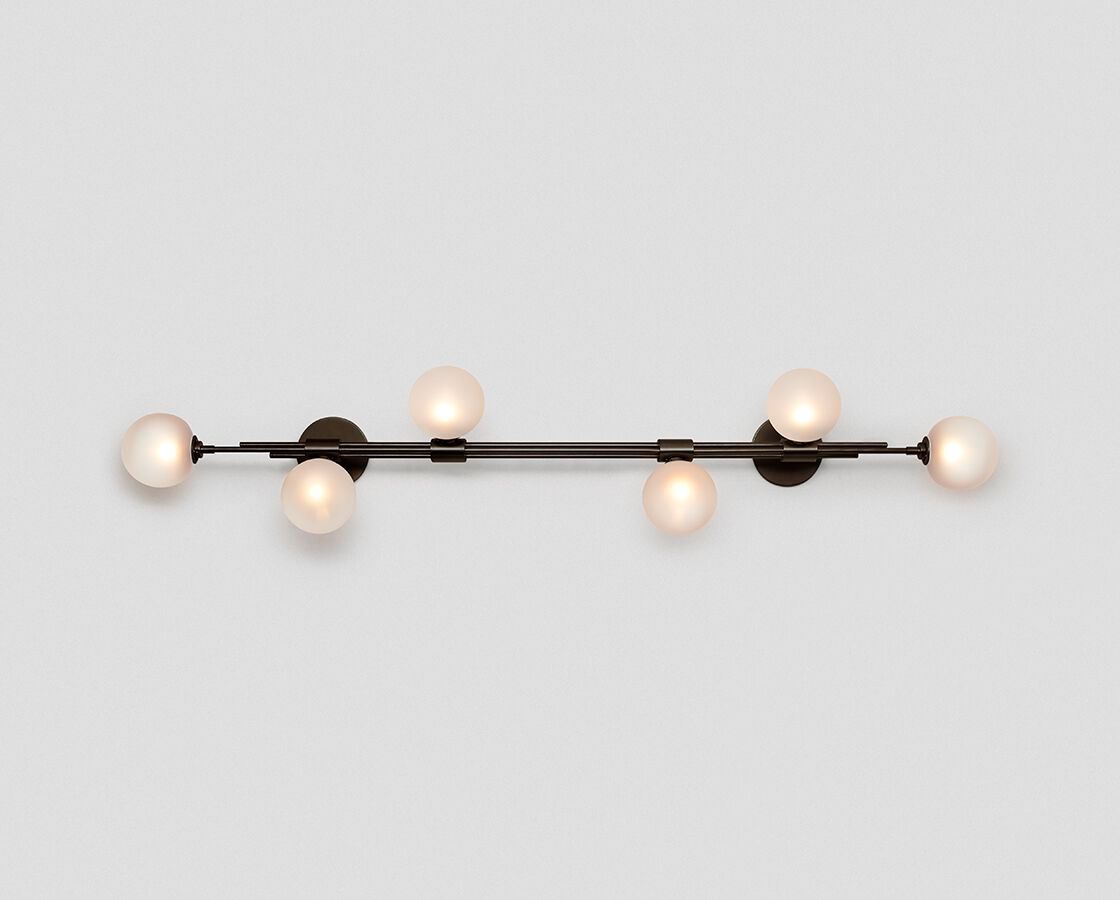 Светодиодный настенный светильник из металла и стекла Articolo Studios Trilogy ARCH-00087594 - Вид №5