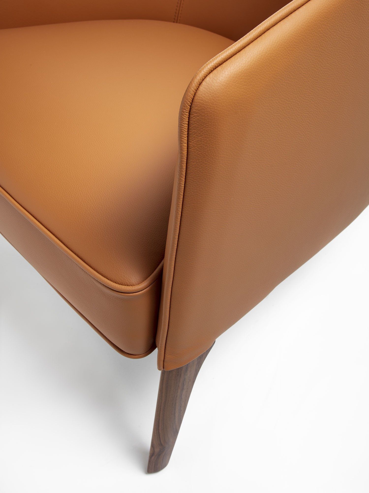 Кожаное кресло с подлокотниками Frigerio Джеки ARCH-00071658 - Вид №2