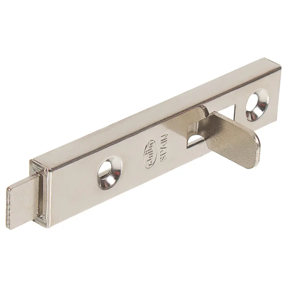 Задвижка стальная Amig для распашных дверей с никелированным покрытием 14249253 STLM-0004593
