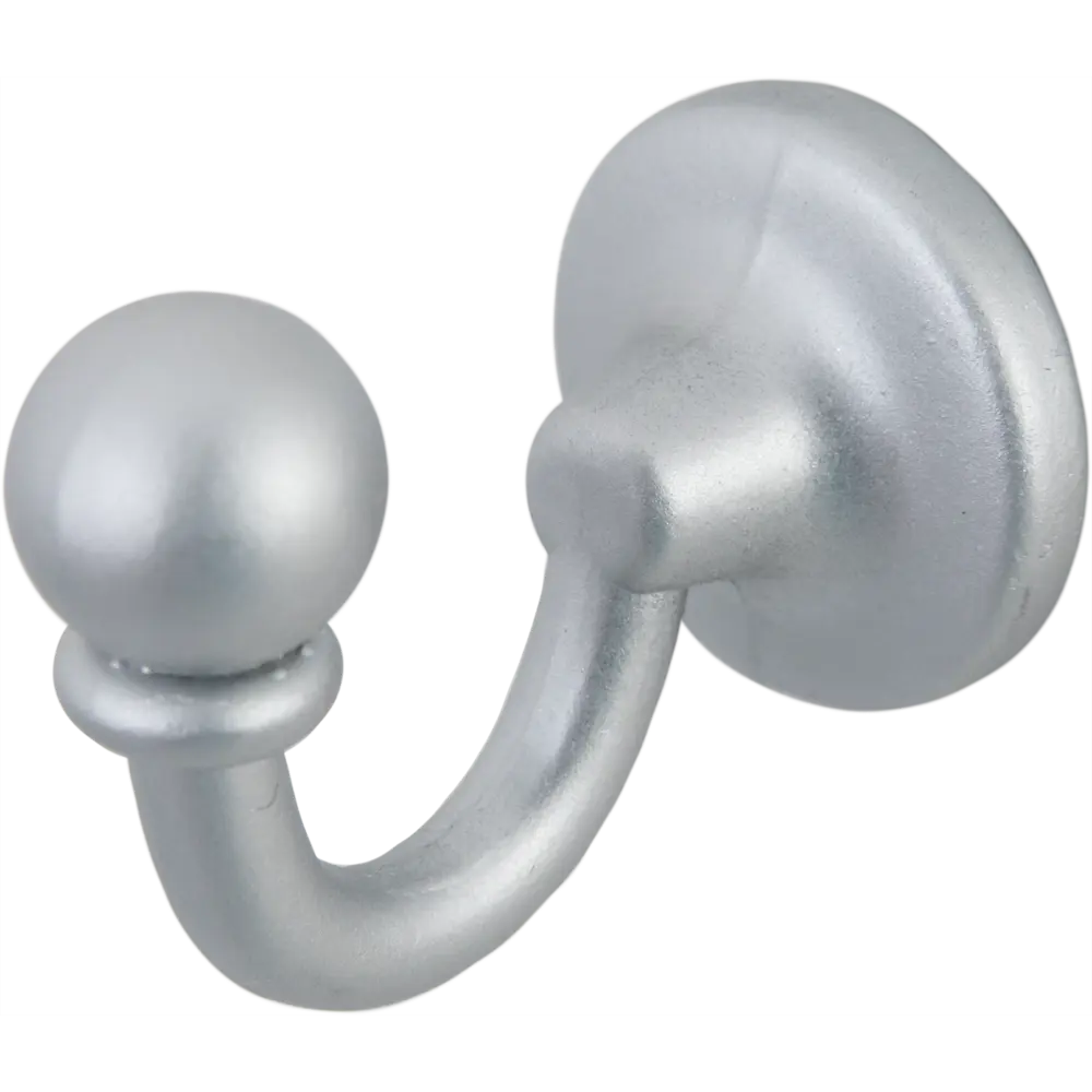 Крючок большой Orbis, металл, цвет серебро, 2 шт STLM-2052103