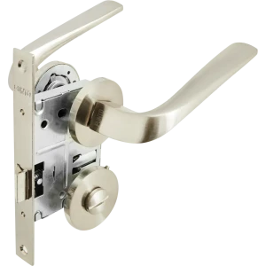 Дверные ручки Punto Meteor с запиранием комплект цвет никель