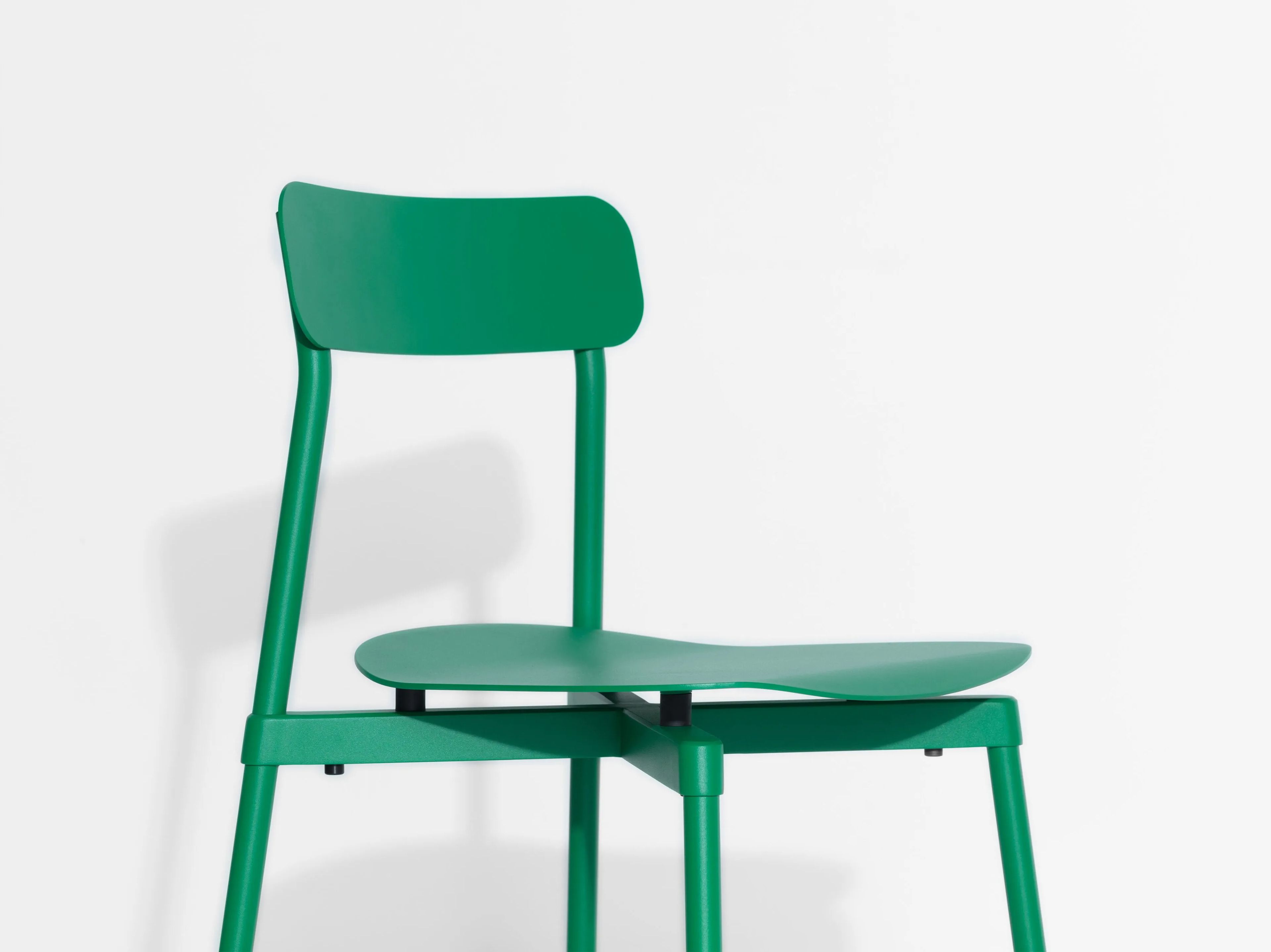 Алюминиевый штабелируемый стул с порошковым покрытием Petite Friture Fromme ARCH-00150568 - Вид №25