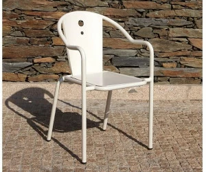 Adico Штабелируемый садовый стул с подлокотниками