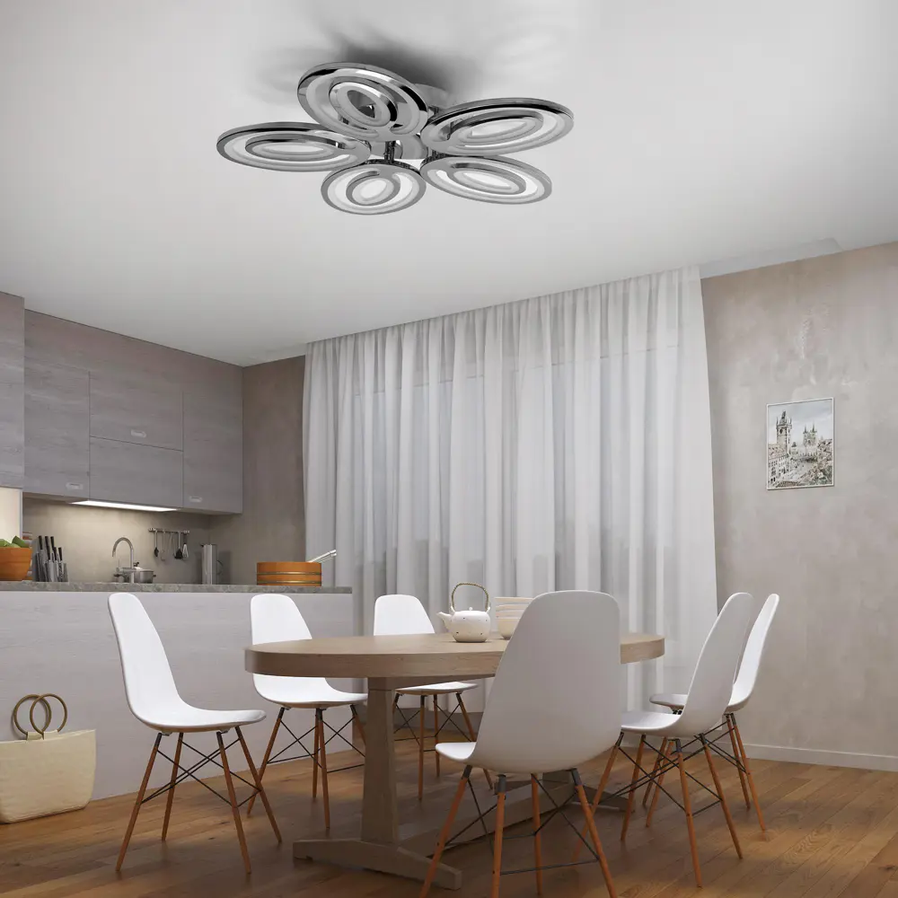 Люстра Camelion Led LCL-1026 140 Вт STLM-2132091 - Вид №5