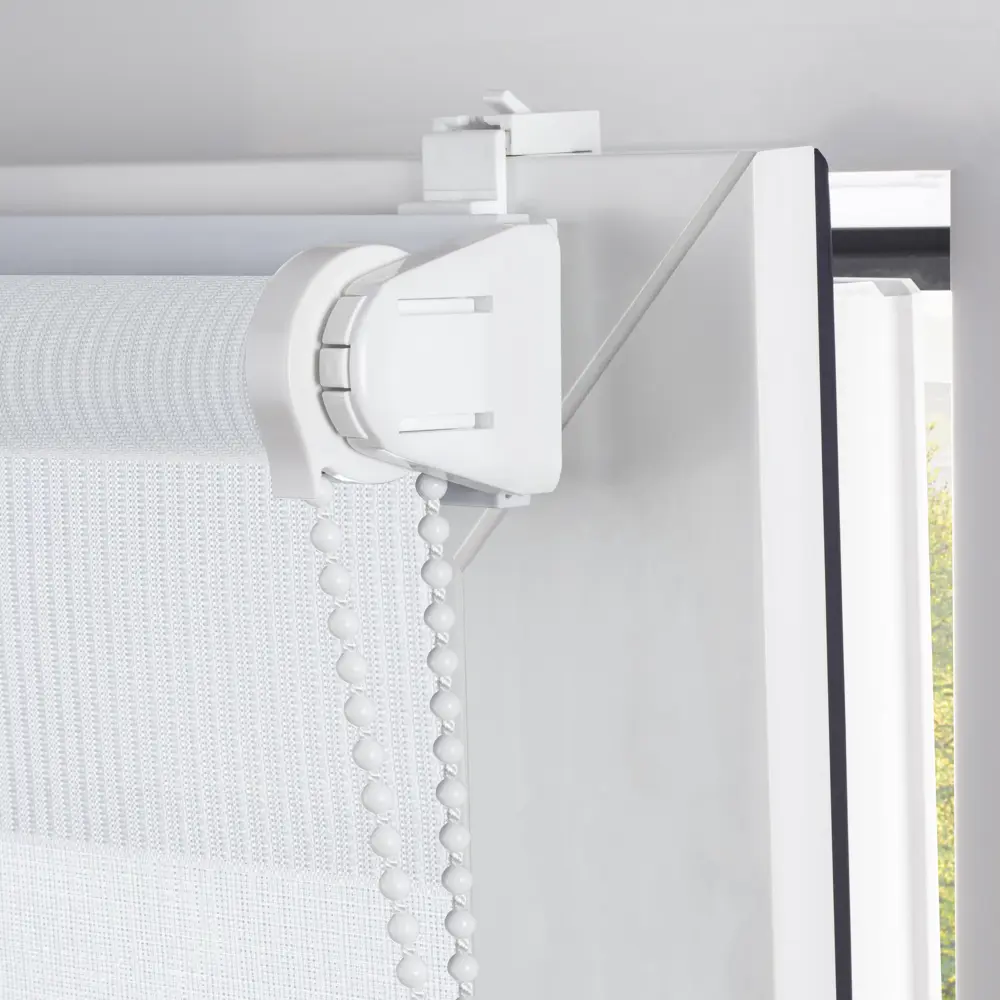 Рулонная штора день-ночь MIAMOZA Петер 80x160 см белая 89411380 STLM-1575446 - Вид №3
