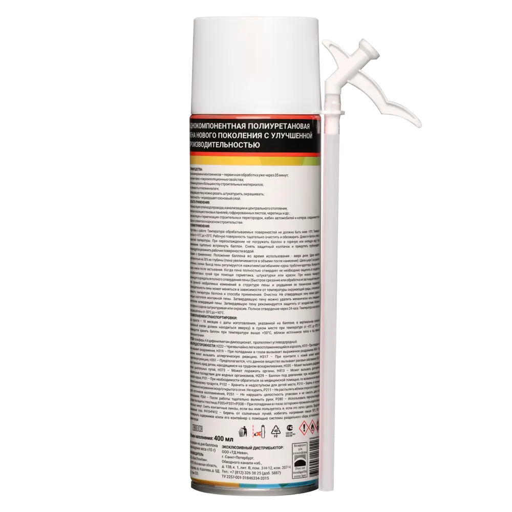 Пена монтажная бытовая Domofoam мини 400 мл 83701365 STLM-2168080 Santreyd  - Вид №1