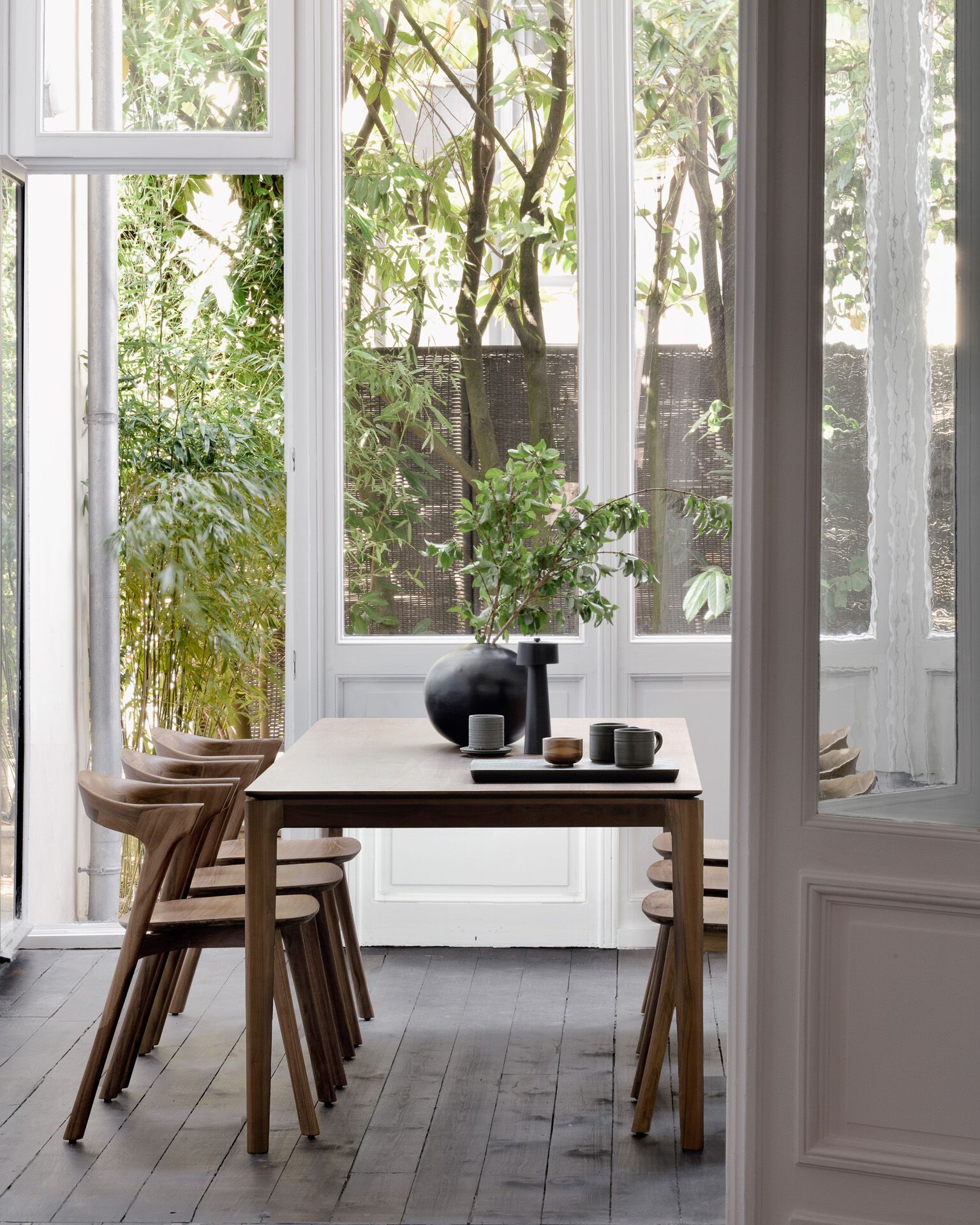 Прямоугольный обеденный стол из тикового дерева Ethnicraft Bok ARCH-00106380 - Вид №25