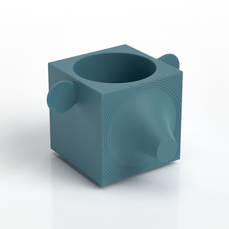 Квадратный полиэтиленовый садовый горшок Lyxo Design FERA CAPO ARCH-00031111 - Вид №12