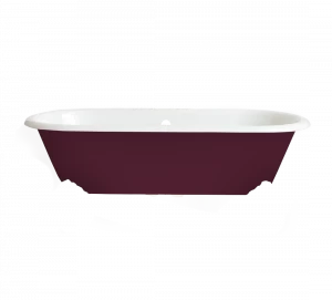 Gentry Home Bexley Cast iron bathtubs with feet Ral 4004 GH102961