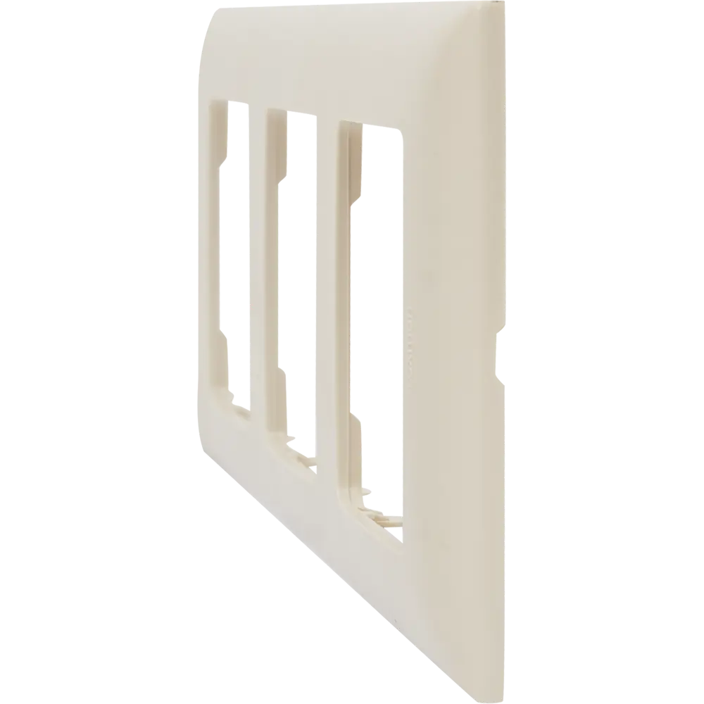 LEXMAN LILIAN Classic - универсальная рамка для розеток 3 поста, цвет слоновая кость 86761665 STLM-0071377 - Вид №2