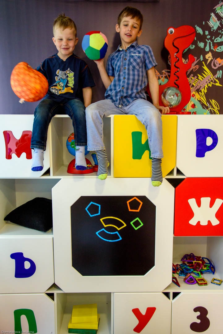 Шкаф детский с магнитной доской "Абвгдейка" МАНДАРИН АБВГДЕЙКА 178606 Разноцветный Santreyd  - Вид №6