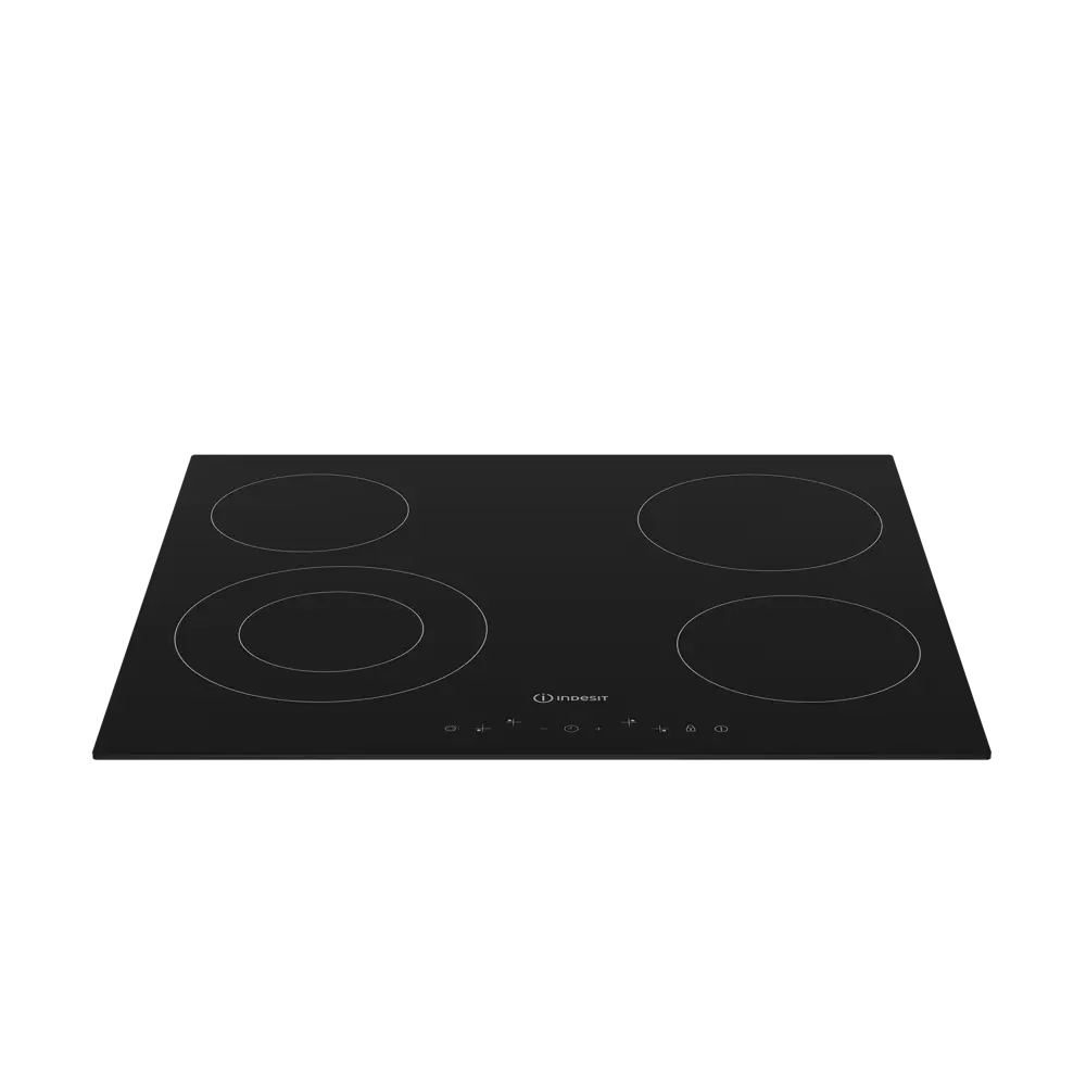 Электрическая варочная панель Indesit IRT 260 58x52 см 4 конфорки цвет черный STLM-2209561 - Вид №3
