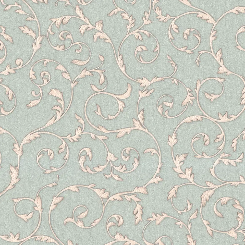 Обои флизелиновые Euro Decor Chloe зелёные 1.06 м 6007-10 Santreyd STLM-2188261 - Вид №1