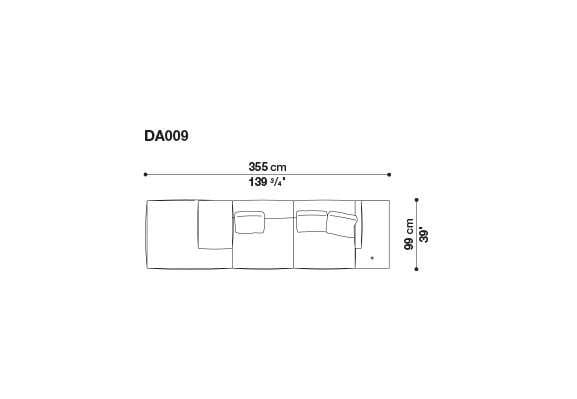 Кожаный диван B&B Italia док ARCH-00130675 - Вид №9