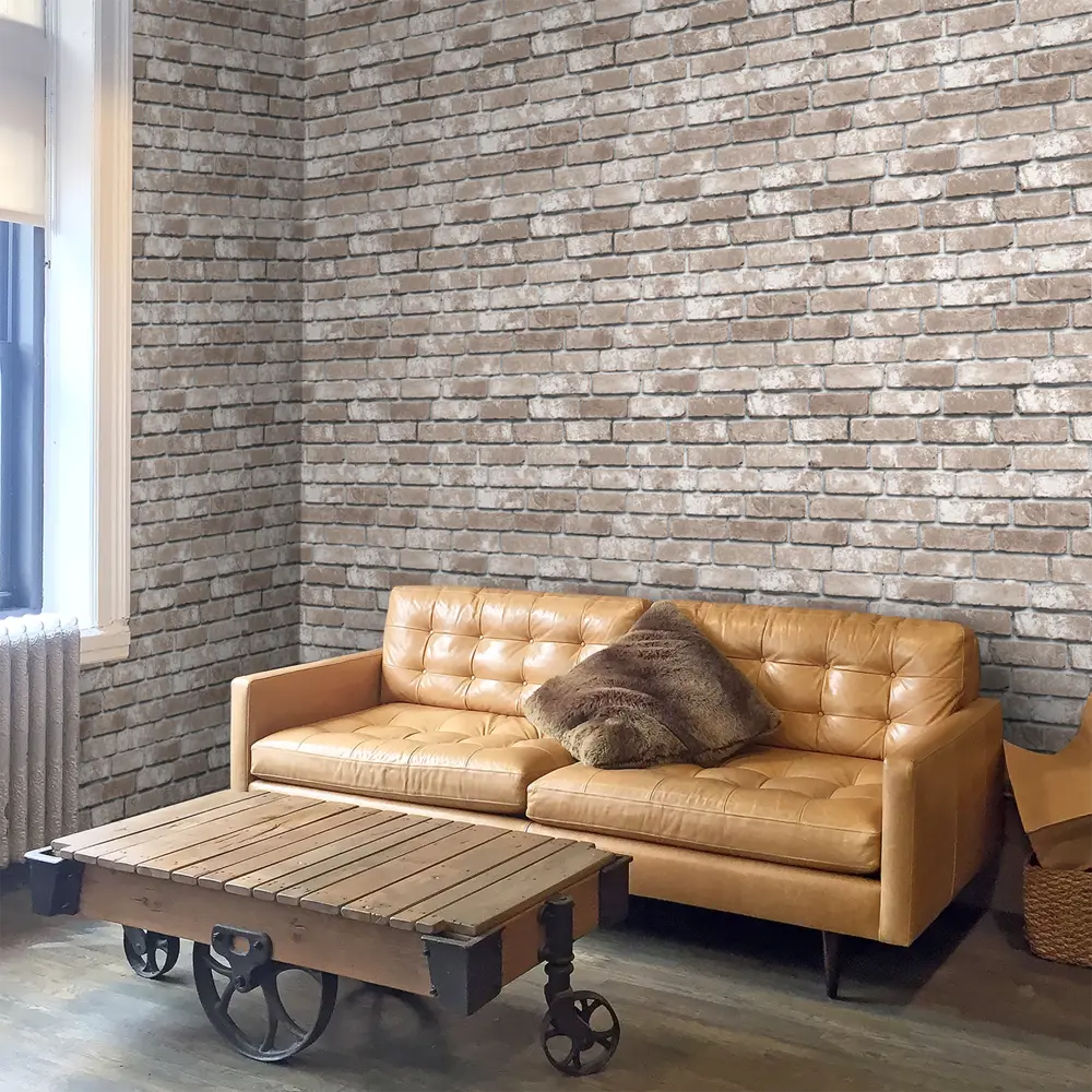 Обои флизелиновые Victoria Stenova Rock Wall коричневые 1.06 м 888852 ROCK&WAL STLM-2175640 - Вид №3