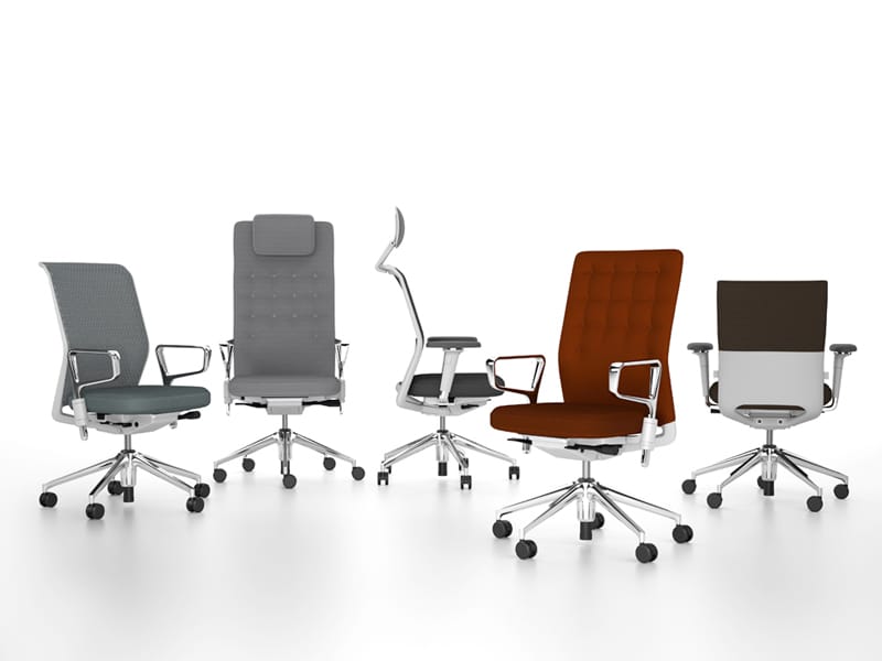 Поворотный операционный офисный стул с подлокотниками VITRA ID Chair Concept ARCH-00024456 - Вид №3