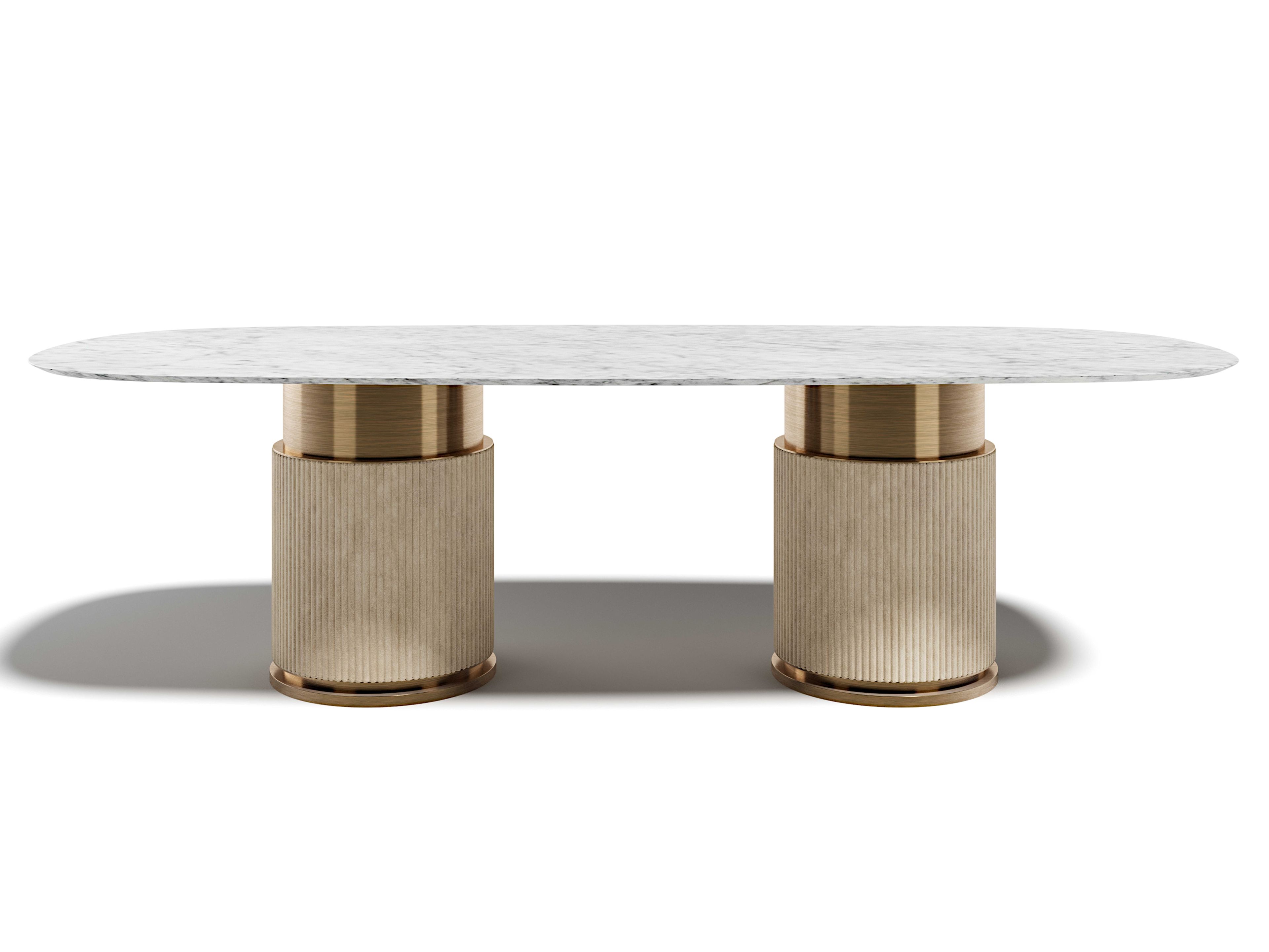 Овальный мраморный стол Capital Collection ROCK OVAL ARCH-00149928