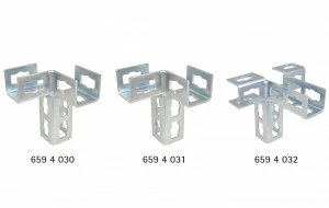 6594030 Монтажные профиля BIS PushStrut 3D Соединитель для облегчённого монтажа сложных конструкций из профиля