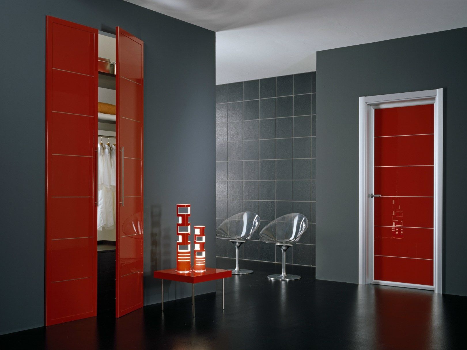 Ламинированная дверь для шкафов для шкафов GIDEA Miria ARCH-00037116 - Вид №1