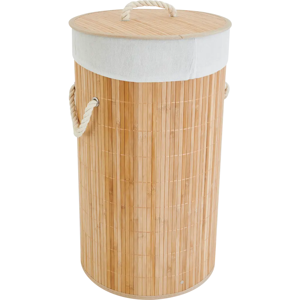 Корзина для белья Sensea Bamboo 60 л цвет бамбук STLM-2092991