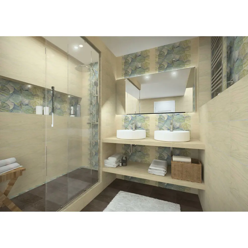 Декор «Albero Folglie» 20.1х50.5 см цвет коричневый Azori STLM-2057697 - Вид №5