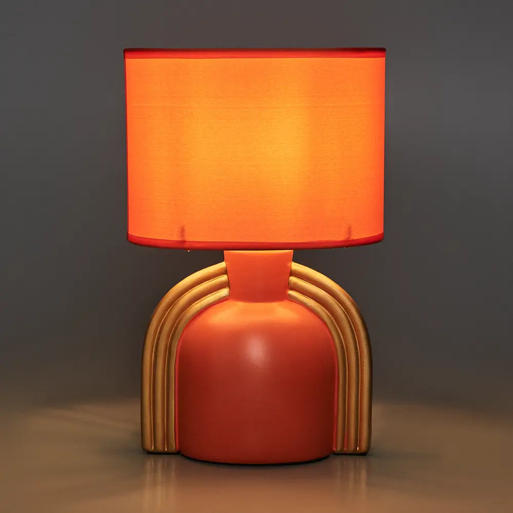 Настольная лампа Rivoli Bella 7068-501 цвет оранжевый STLM-2033308 - Вид №1