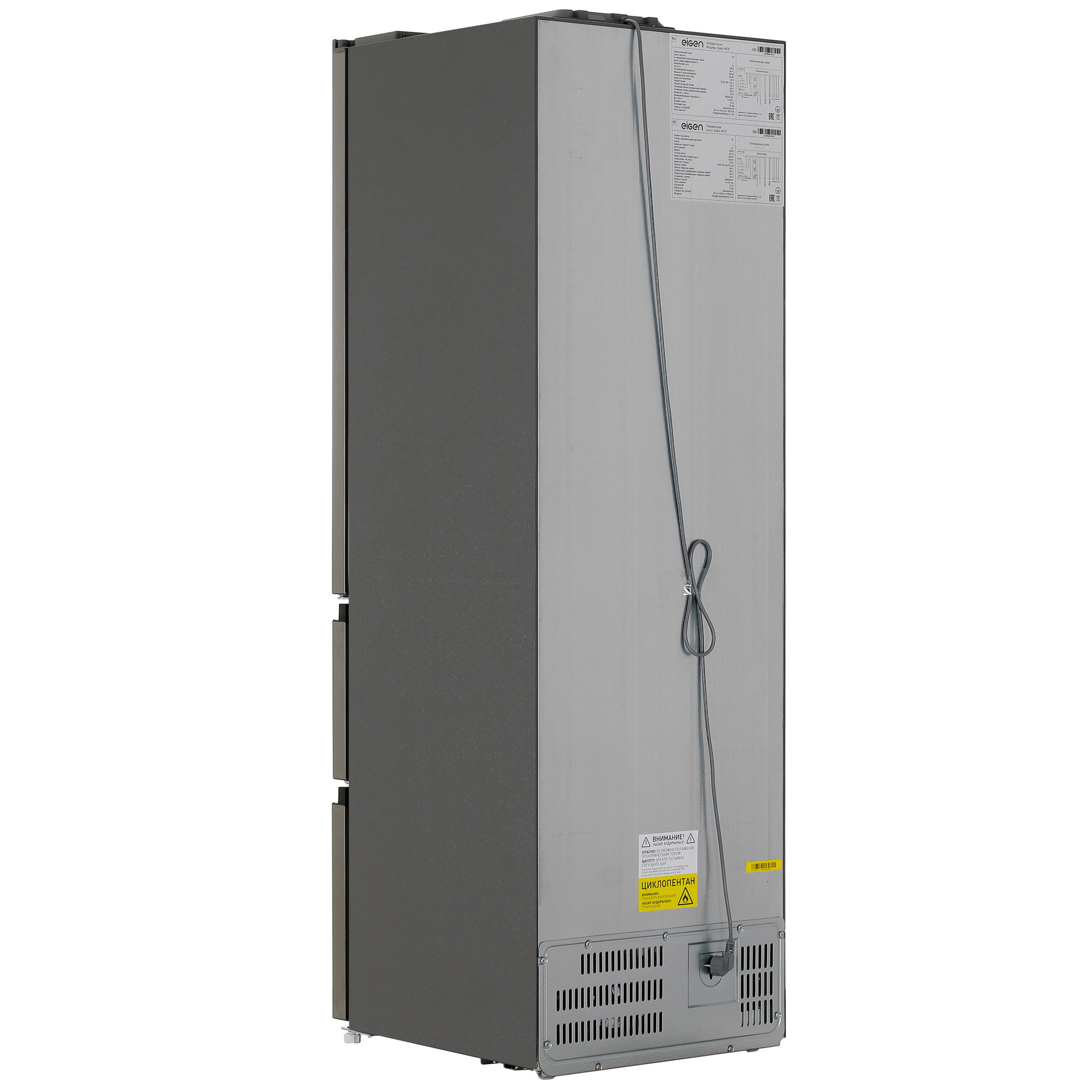 5078101 Холодильник многодверный   Eigen Stark-RF31 серебристый STDN-0074491 - Вид №4