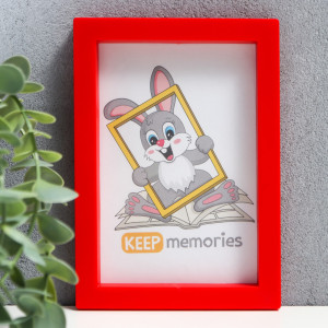 90334826 Рамка 3935814, 10х15 см, пластик, цвет красный Keep memories STLM-0189258 KEEP MEMORIES