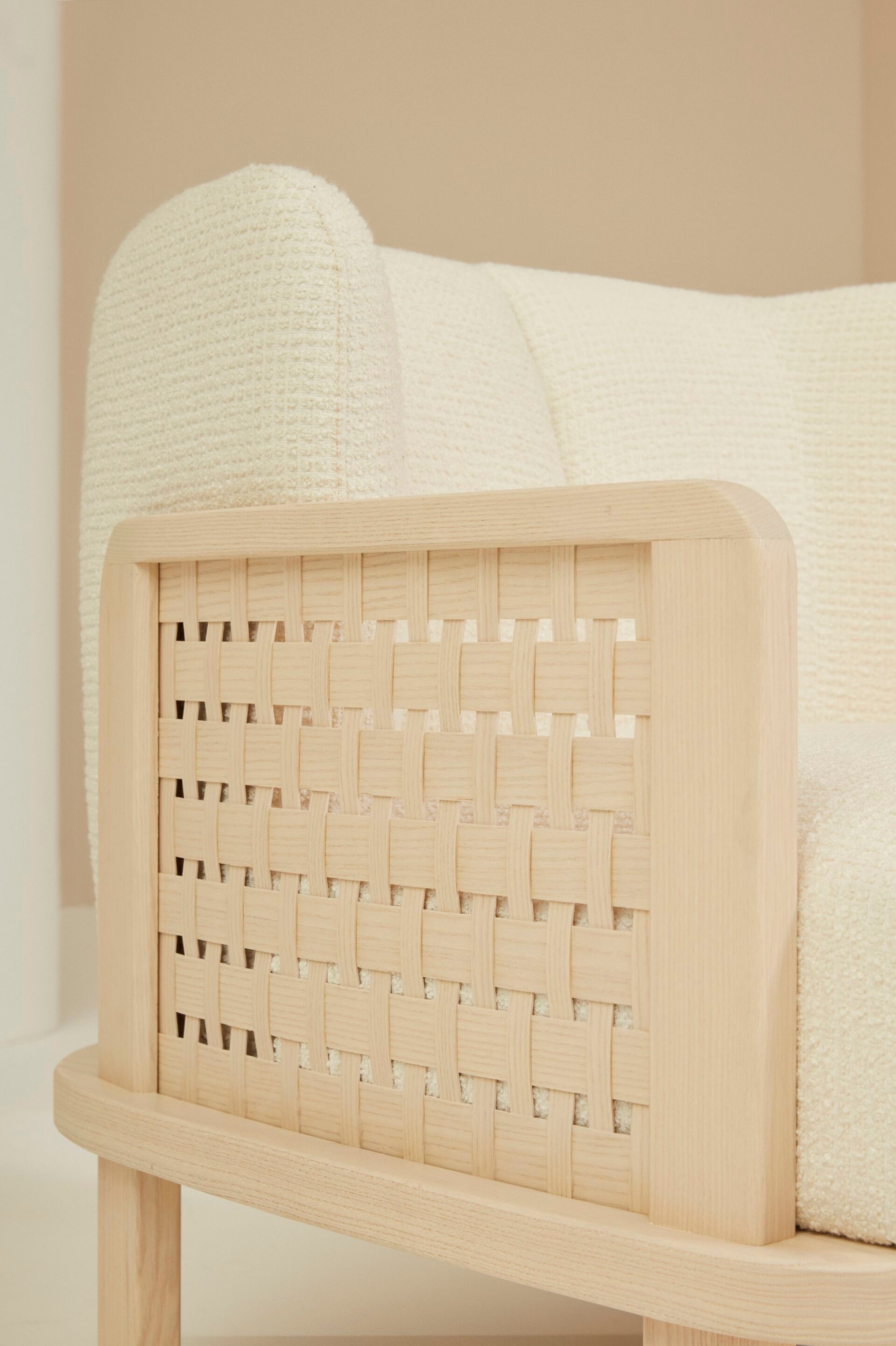 Кресло из ясеня с подлокотниками Billiani Raquette ARCH-00013228 - Вид №4