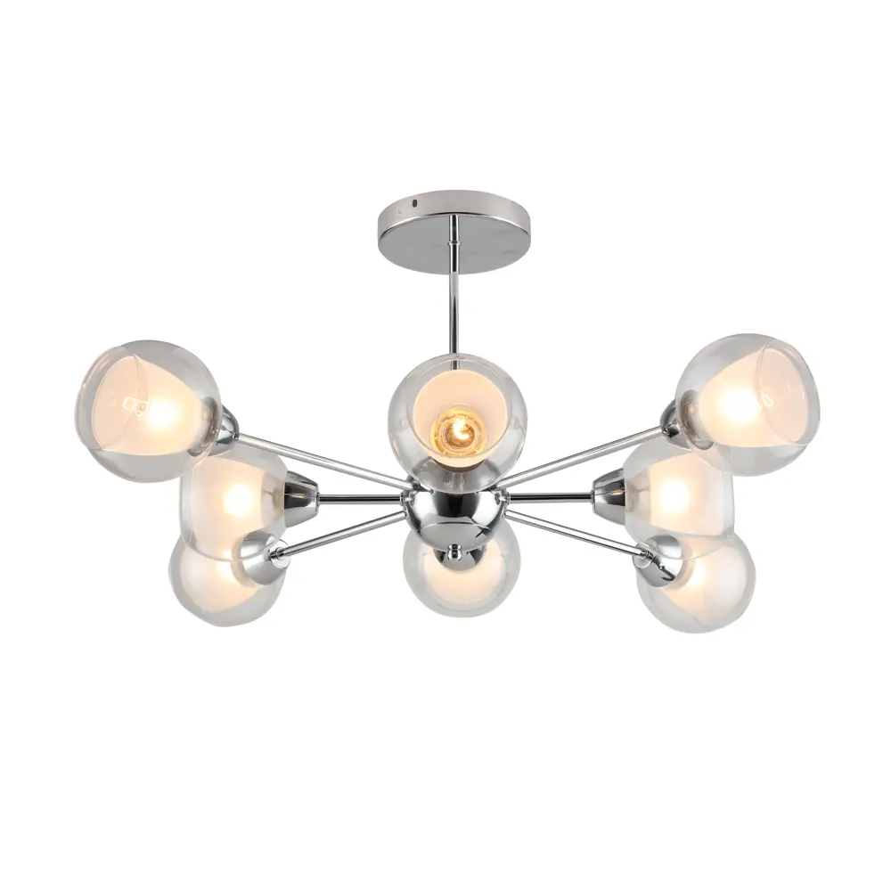 Люстра на штанге Cielo 6209-8 8 ламп E27 60 Вт SCHAFFNER STLM-2173974 - Вид №2