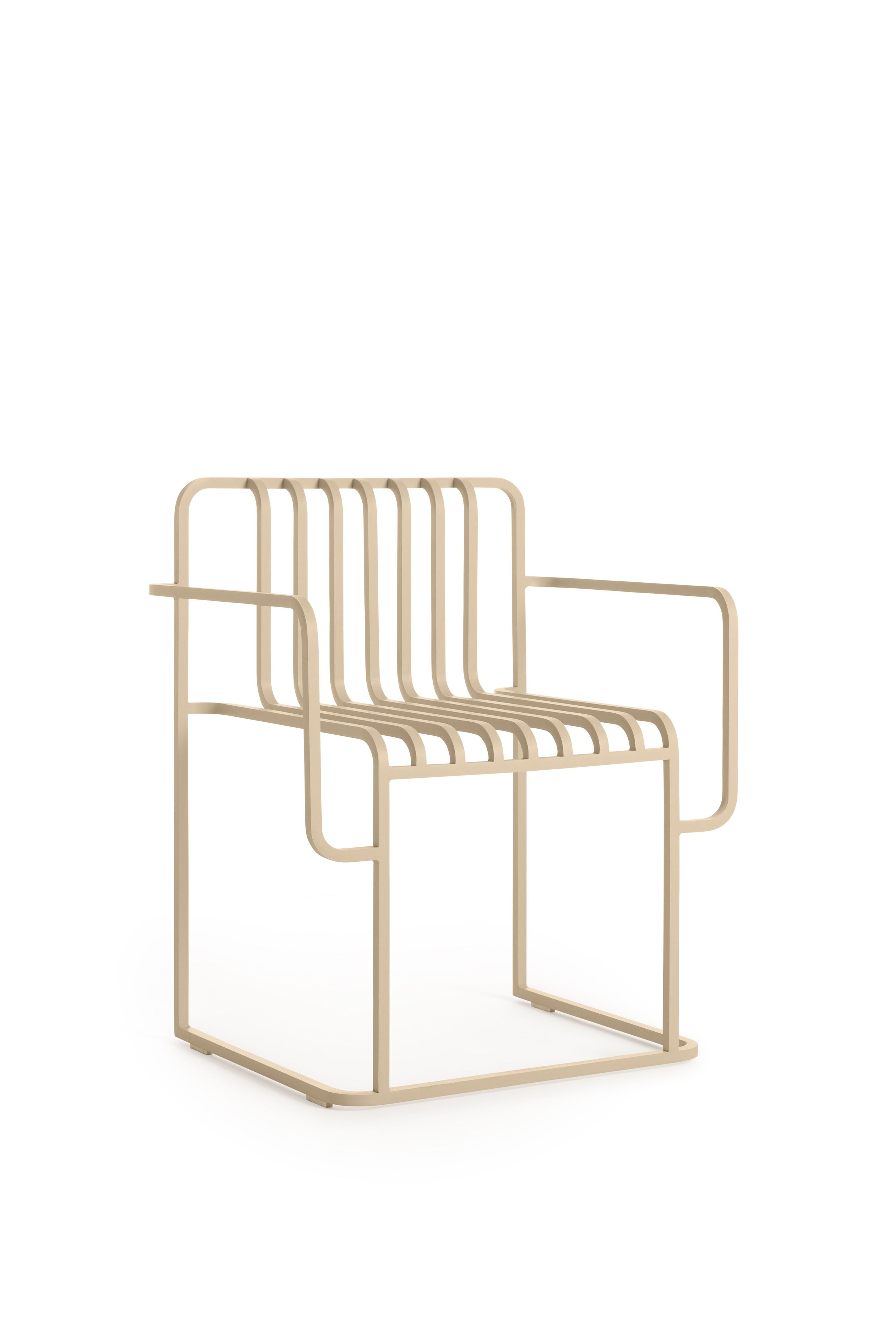 Алюминиевый стул с подлокотниками Diabla гриль ARCH-00143391 - Вид №11