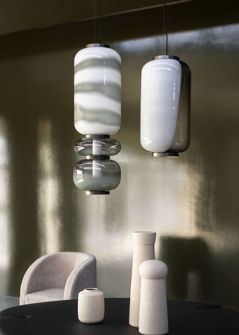 Выдувное стекло светодиодный подвесной светильник Baxter Хайку ARCH-00108901 - Вид №6