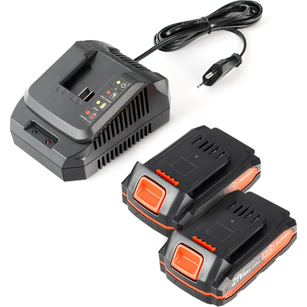 Триммер аккумуляторный Patriot PATRIOT TR 240 Li 21V Max 20 В 2x2 Ач АКБ и ЗУ входит в комплект STLM-2062166 - Вид №3
