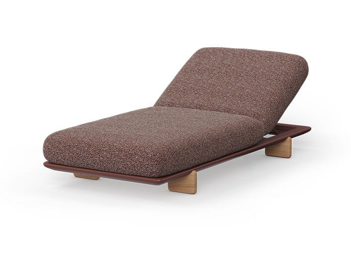 Садовая кровать с откидной спинкой из ткани Vondom Milos ARCH-00074952 - Вид №1