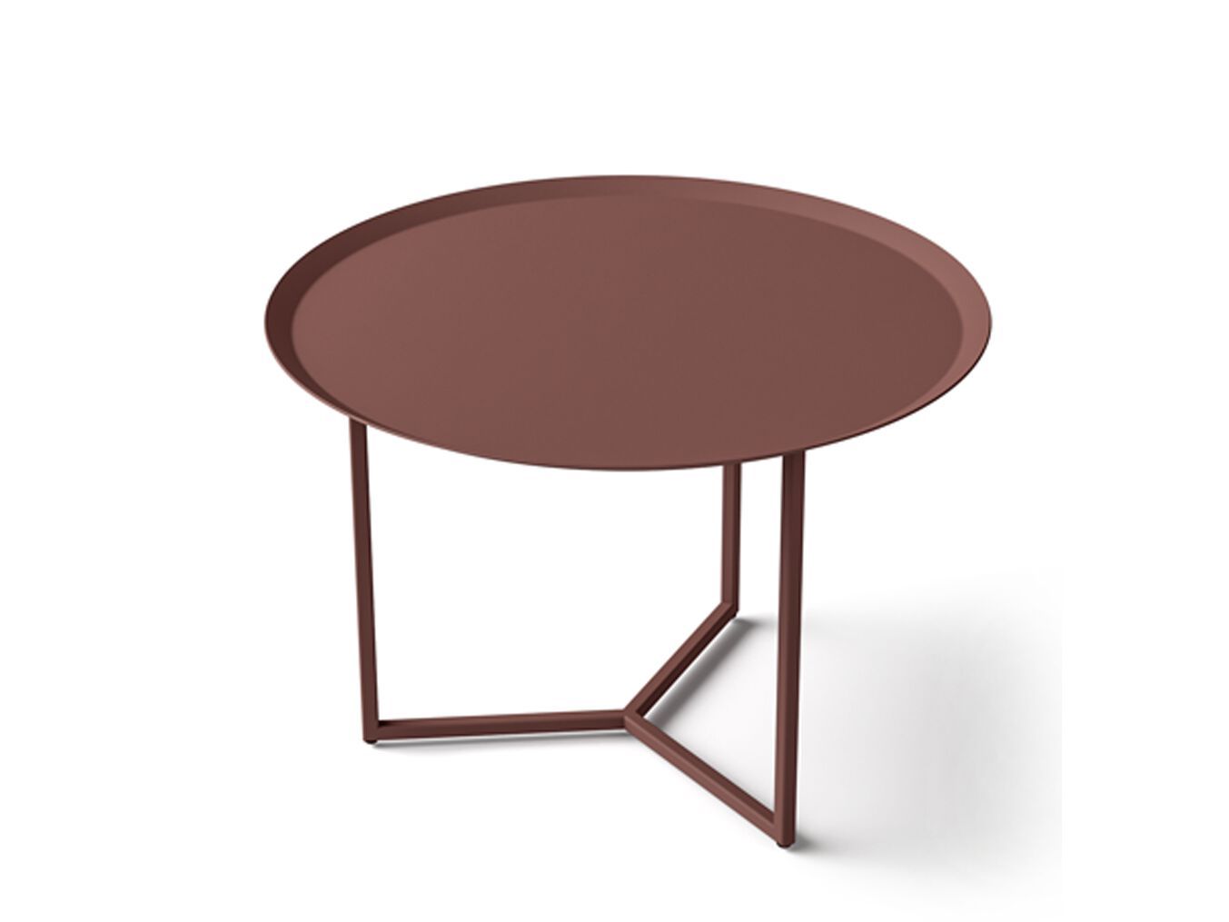 Круглый журнальный столик из листового металла Santalucia Mobili Homy ARCH-00043770