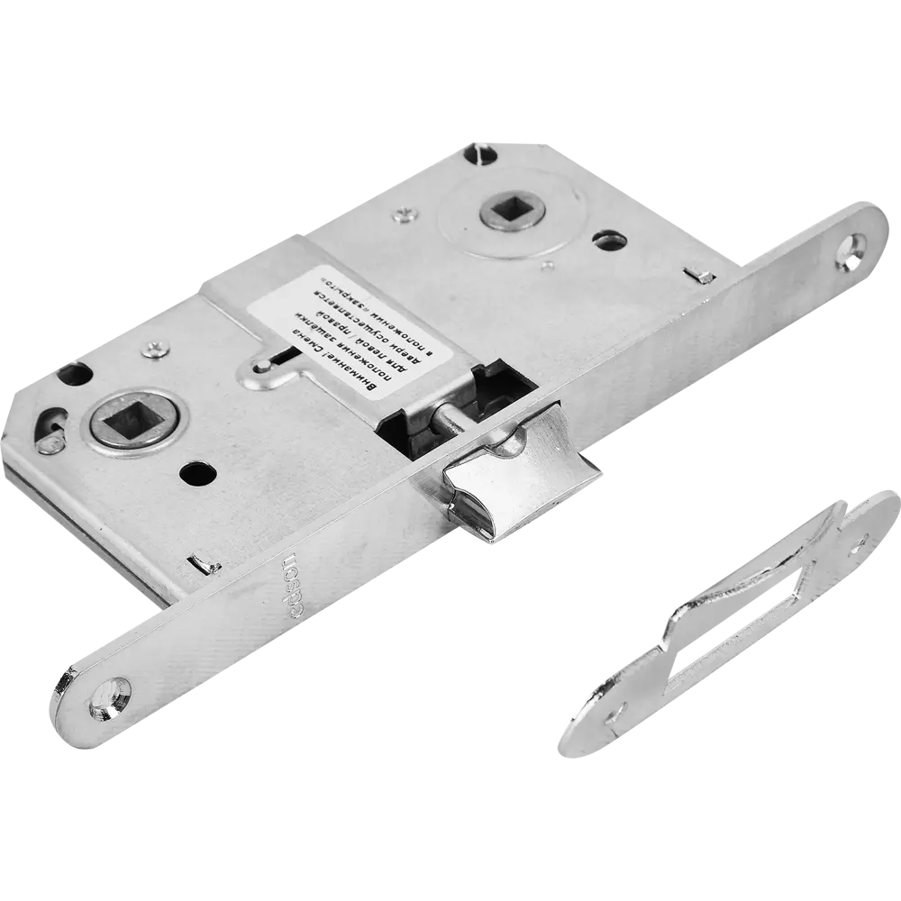 Защелка под фиксатор EDS-50-90 86x196 мм металл цвет матовый хром 85663505 STLM-2135066 Santreyd 