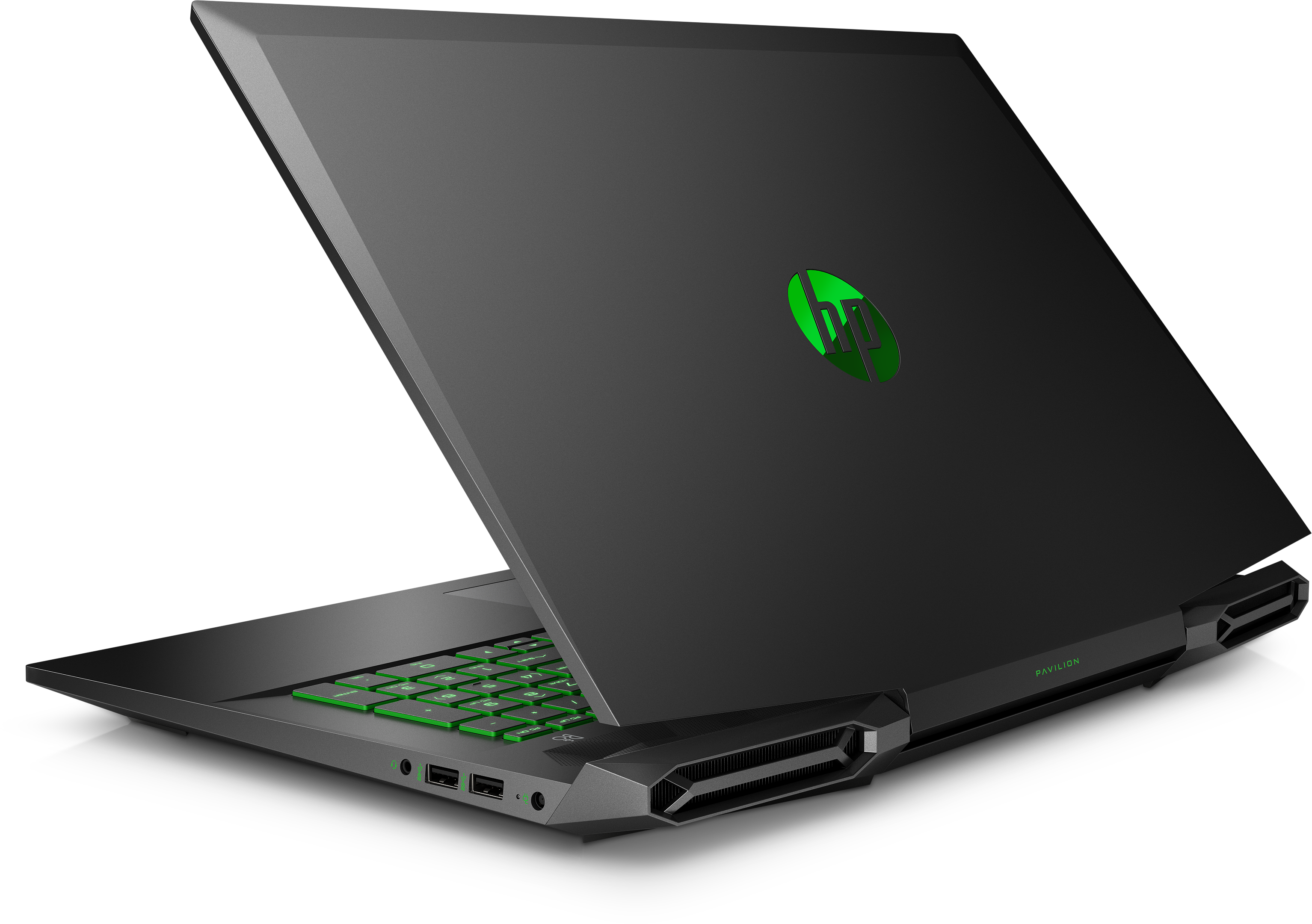 22V31EA#ACB pavilion gaming 17-cd1056ur 17.3"(1920x1080 ips)/intel core i7 10750h(2.6ghz)/16384mb/1000+256pcissdgb/nodvd/ext:nvidia geforce gtx 1650(4096mb)/cam/wifi/52.5whr/war 1y/shadowblack w/ acid green pattern /w10 HP Santreyd  - Вид №3