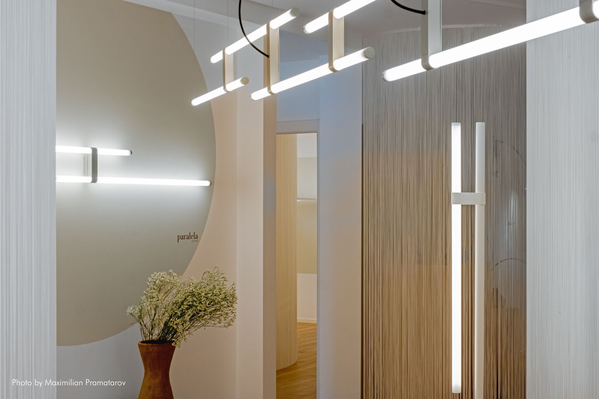 Светодиодный подвесной светильник из боросиликатного стекла AXOLIGHT Paralela ARCH-00049092 - Вид №11